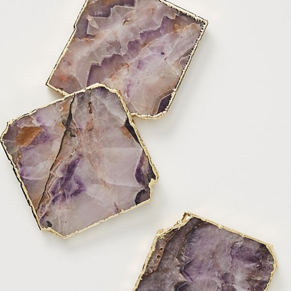 Anthropologie Kitchen New Anthropologie Agate Coasters Poshmark